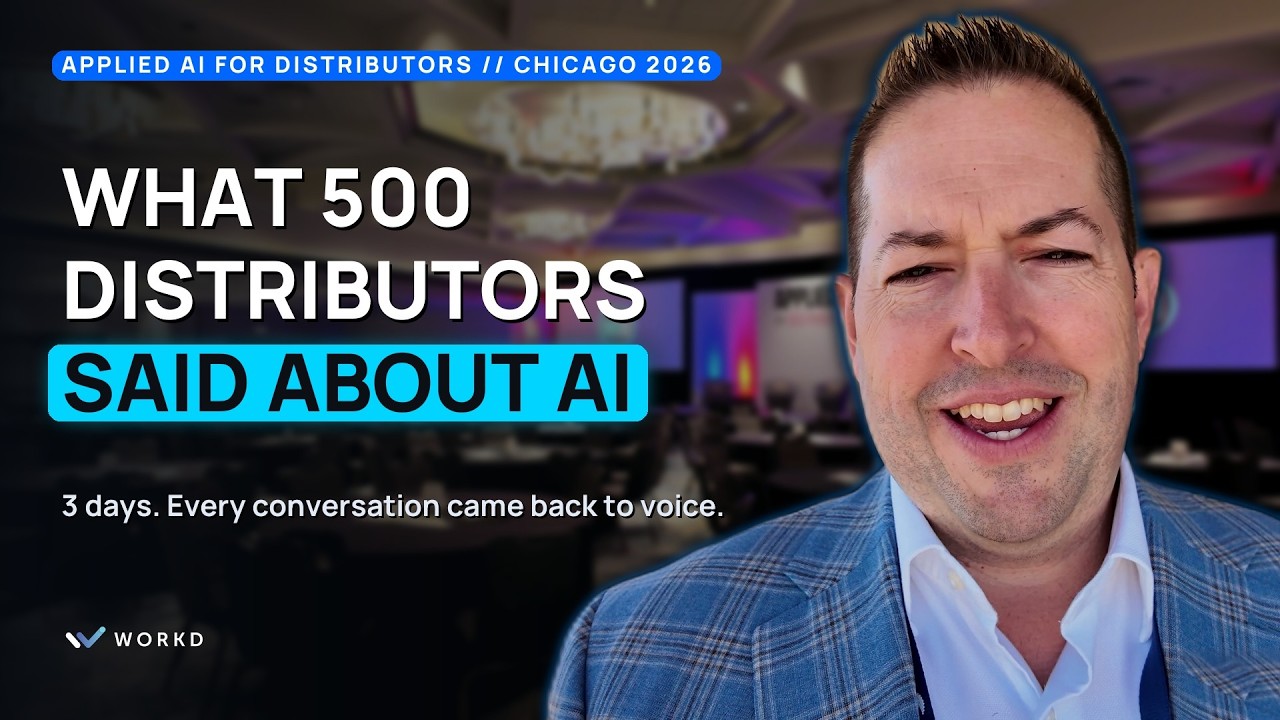 Chris Van Ittersum at Applied AI for Distributors 2026 in Chicago