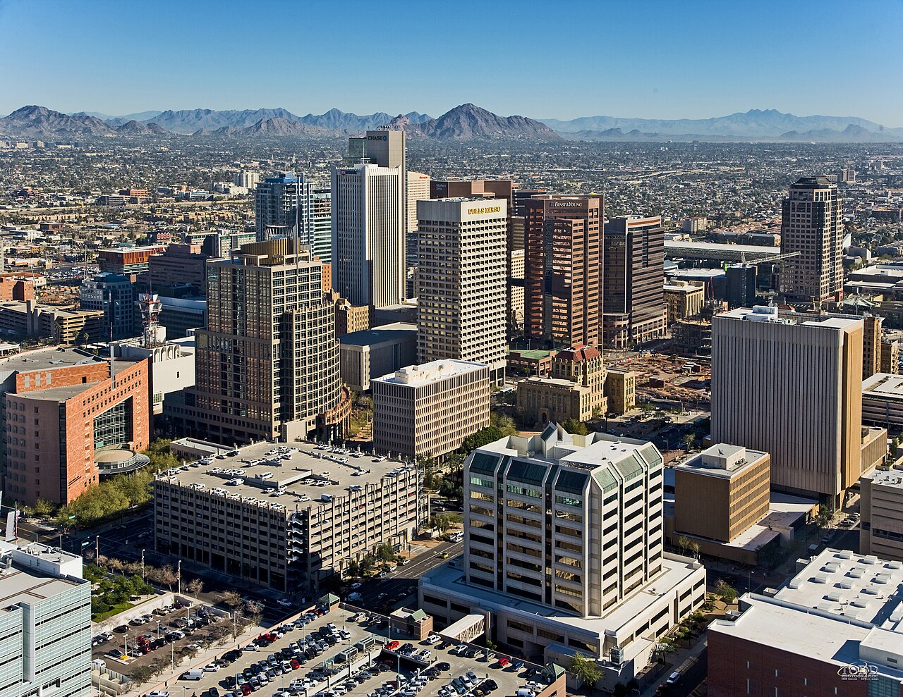 Phoenix, AZ skyline