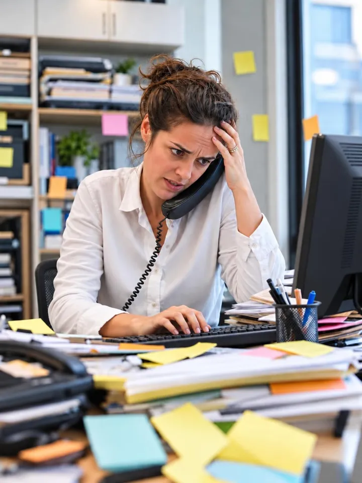Inside sales re-keying an order while on the phone